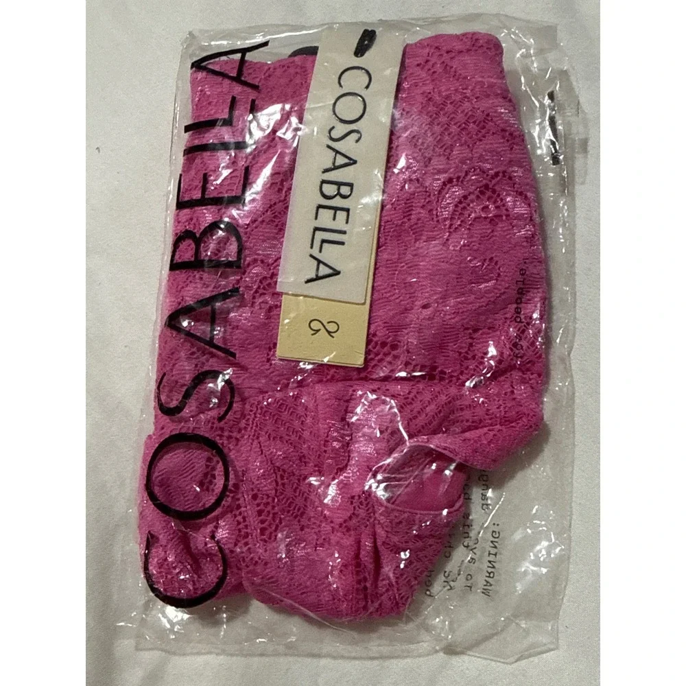 Cosabella Never Say Never Men's Classic G-String Rani Pink size S NWT